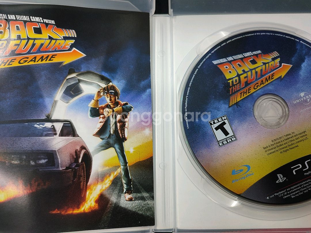 ps3 백투더퓨처 북미판 팝니다--1