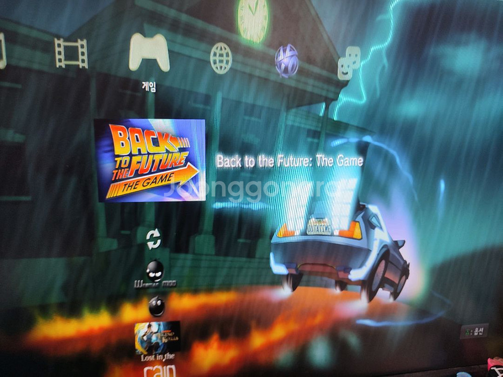ps3 백투더퓨처 북미판 팝니다--3