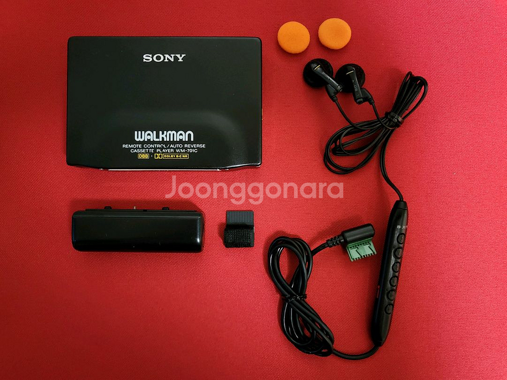 소니워크맨 WM-701C 깨끗한 풀세트 정상작동품--0