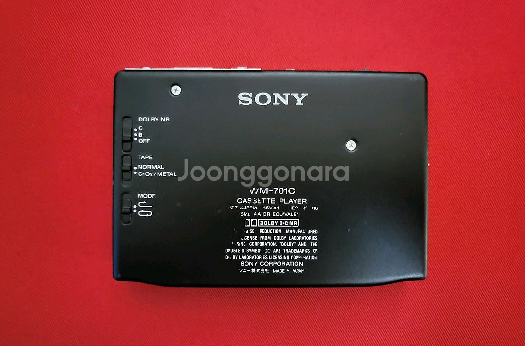 소니워크맨 WM-701C 깨끗한 풀세트 정상작동품--2