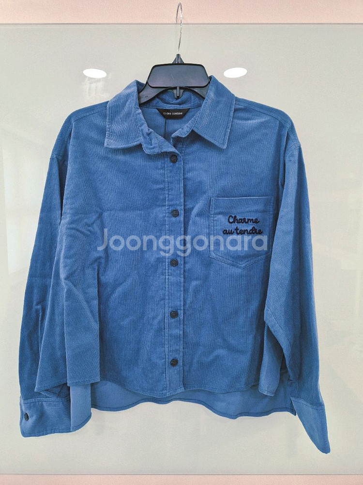 코듀로이 여성복 셔츠--1