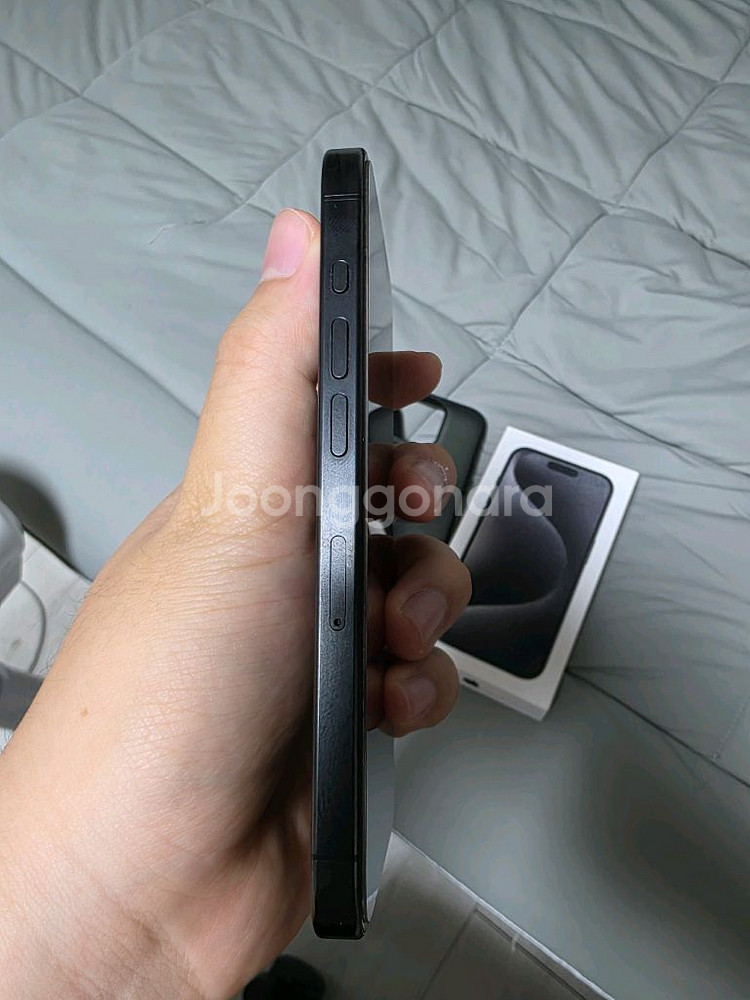 아이폰 15 Pro 블랙 512G 애케플 팝니다.--7