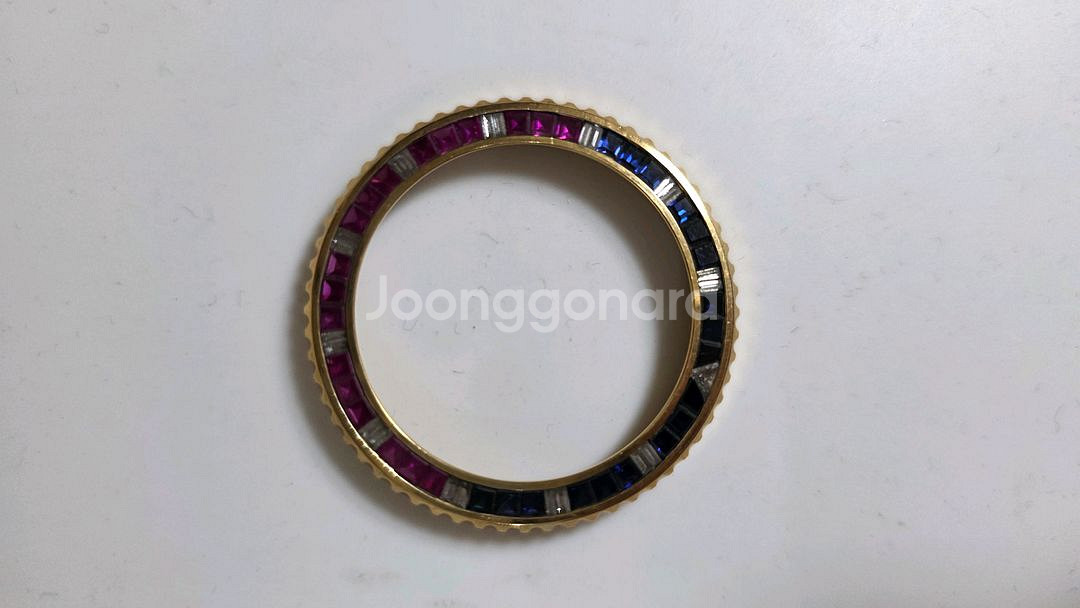 지엠티 마스터 116718 튜닝 18k 금베젤 팝니다--0