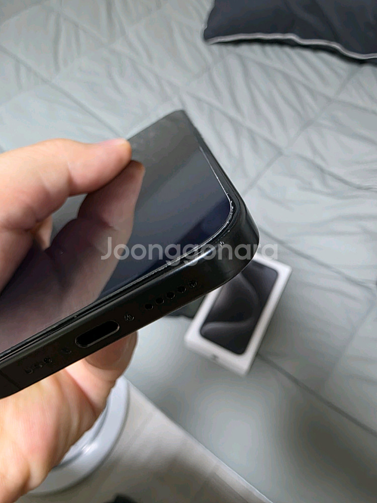 아이폰 15 Pro 블랙 512G 애케플 팝니다.--11