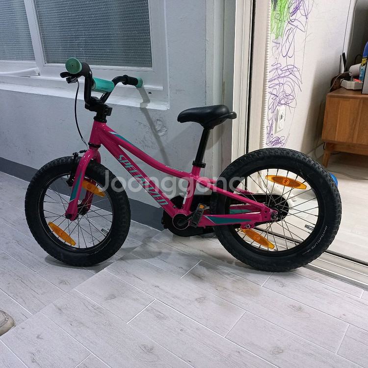 스페셜라이즈드 립락 16인치 핑크 유아자전거--0