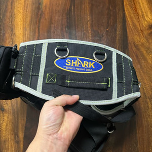 샤크 파이팅벨트 사용1회 빅게임 파이팅 낚시