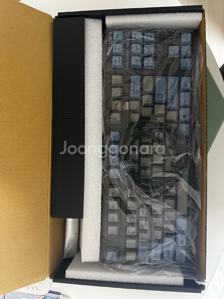 Realforce R2 TLSA 그레이/블루 저소음 A--3