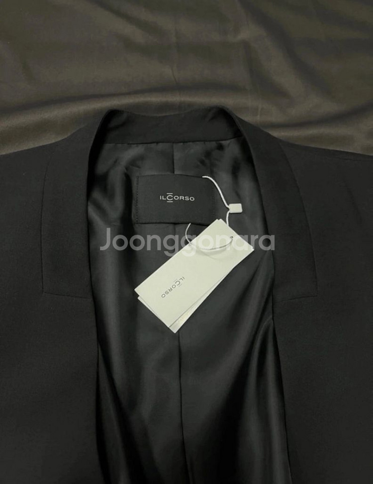 일꼬르소 IL CORSOIEJA 9E001 BK 자켓--0