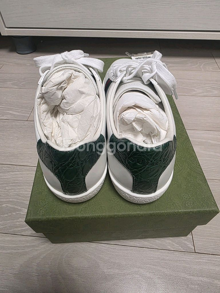 구찌 스니커즈 화이트 35 새상품--2