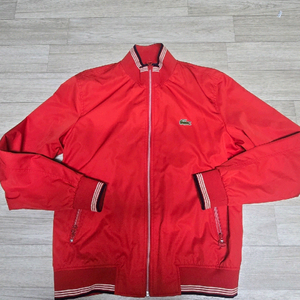 라코스테 빨간색 자켓 M