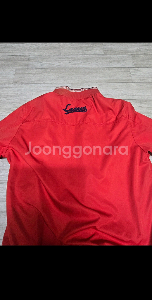 라코스테 빨간색 자켓 M--1