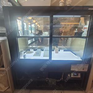 삼호제과 쇼케이스 1200 2단 블랙