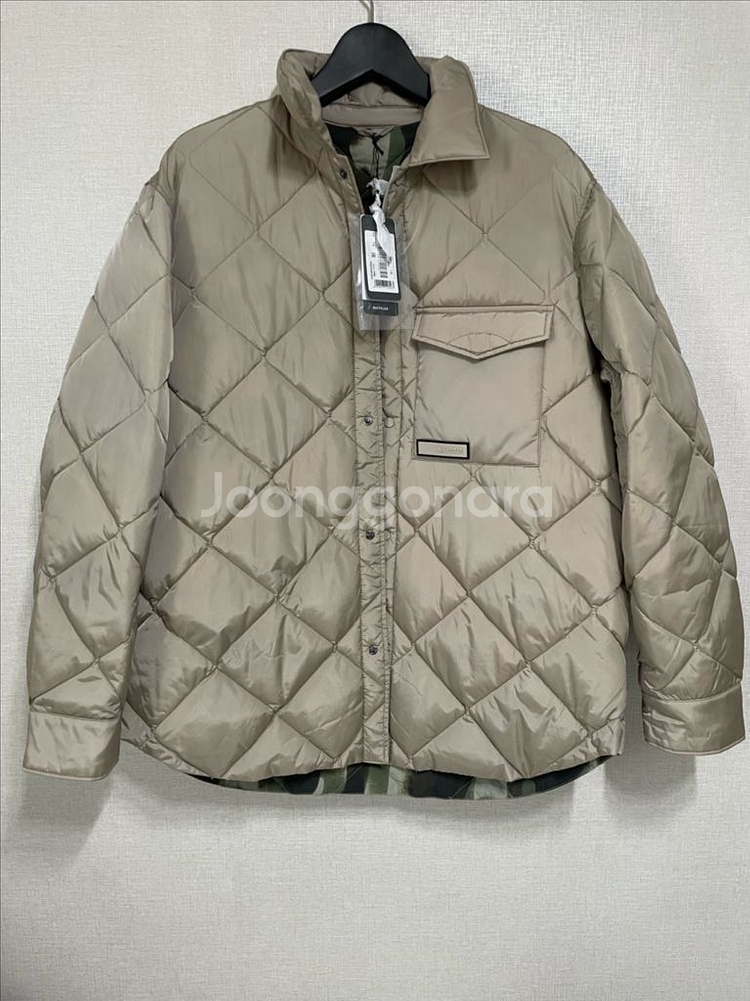 (새상품) 아르마니익스체인지 남성 다이아 퀼팅 패딩자켓--1
