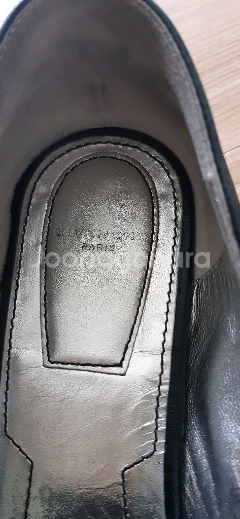 지방시 블랙 베드포드 발레리나플랫슈즈37(240)--2