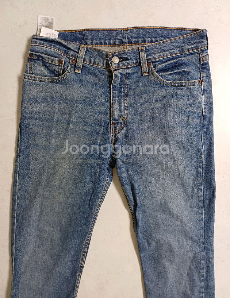 남성 리바이스 511 슬림핏 일자청바지 (사방스판34--2