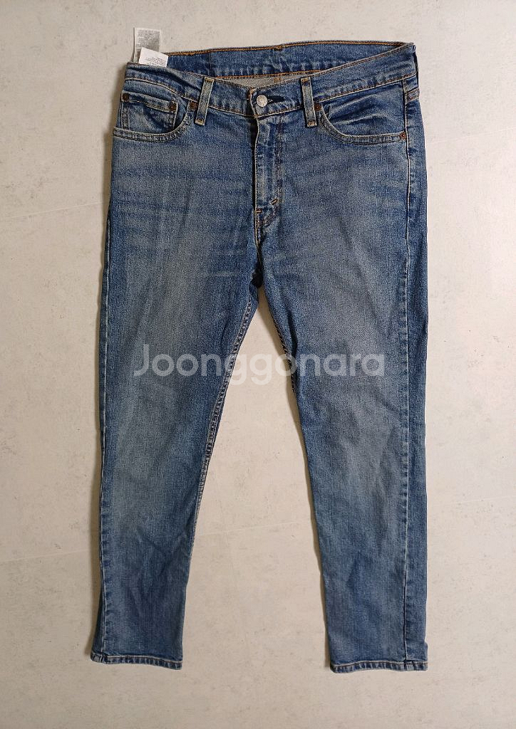 남성 리바이스 511 슬림핏 일자청바지 (사방스판34--1
