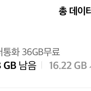 SKT 데이터 선물하기 2GB