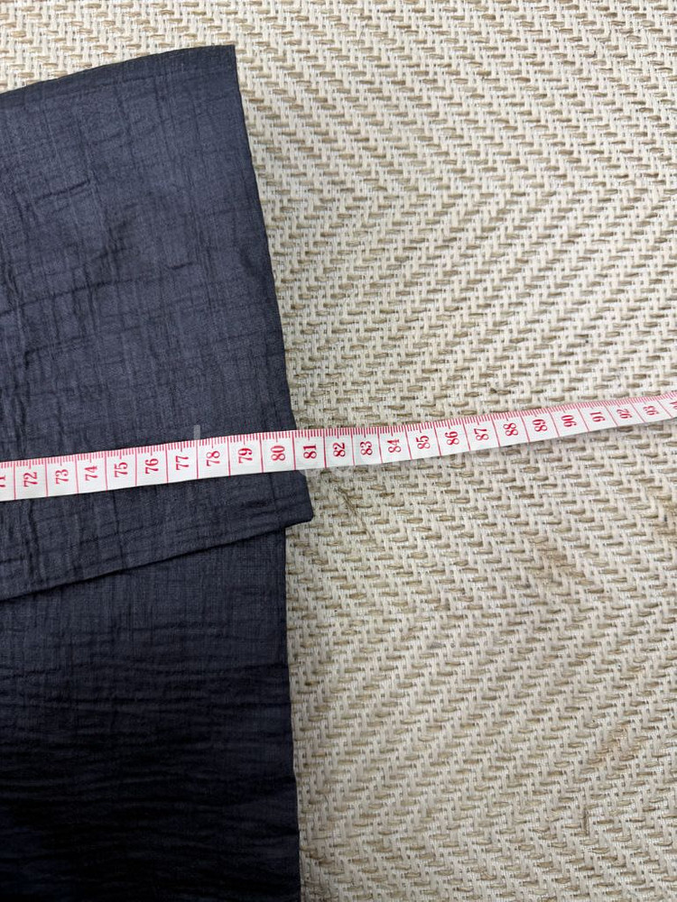 매장판정품) 마르니 네이비 텍스처 민소매 블라우스 38--7