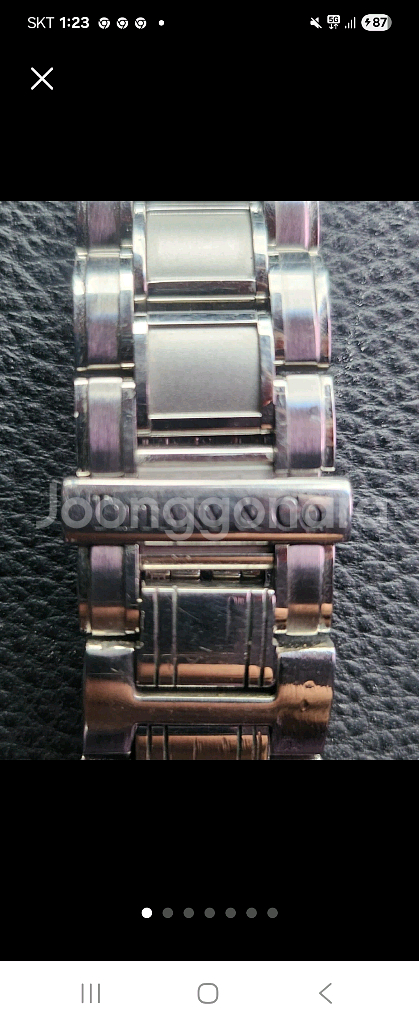 티파니앤코 아틀라스 스틸줄 정품--0