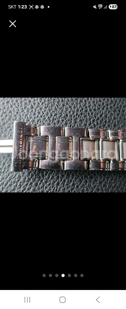 티파니앤코 아틀라스 스틸줄 정품--3