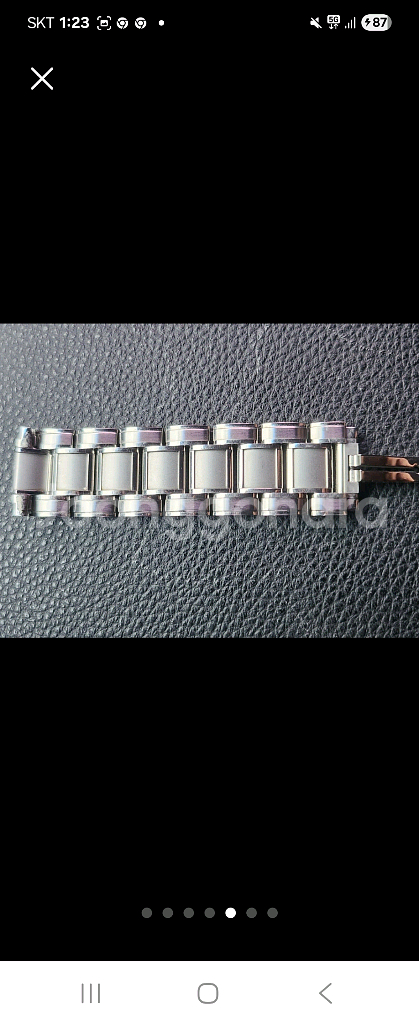 티파니앤코 아틀라스 스틸줄 정품--4