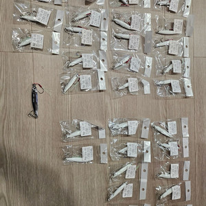 뼈삼 야광 메탈지그 총30개