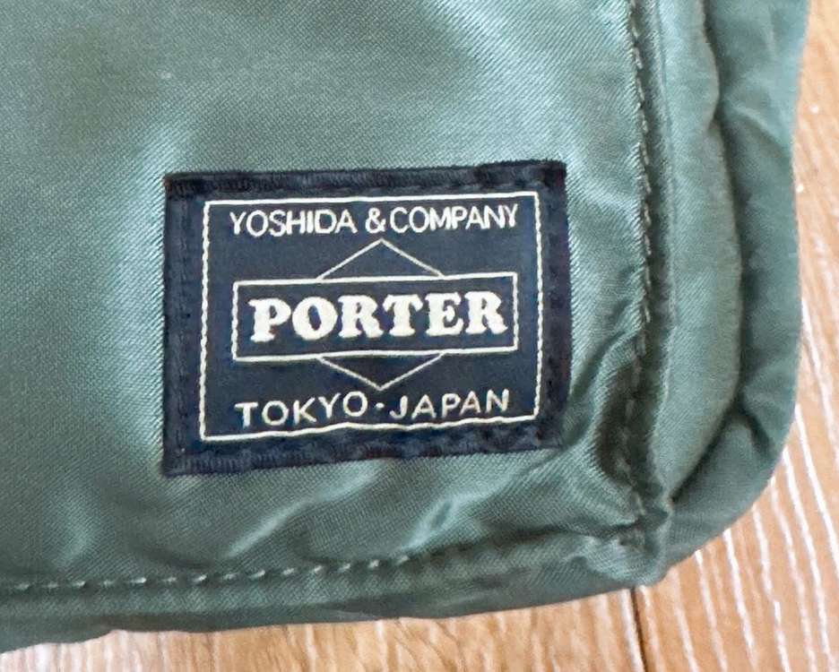 포터 올뉴탱커 2way 브리프케이스 세이지그린--3