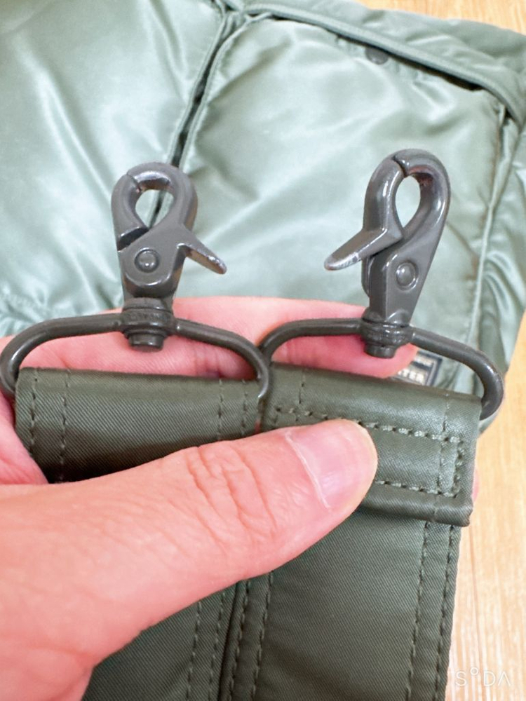 포터 올뉴탱커 2way 브리프케이스 세이지그린--7