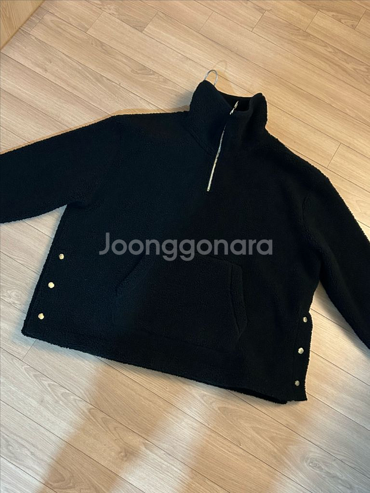 바버 인터네셔널 후리스 반집업--0