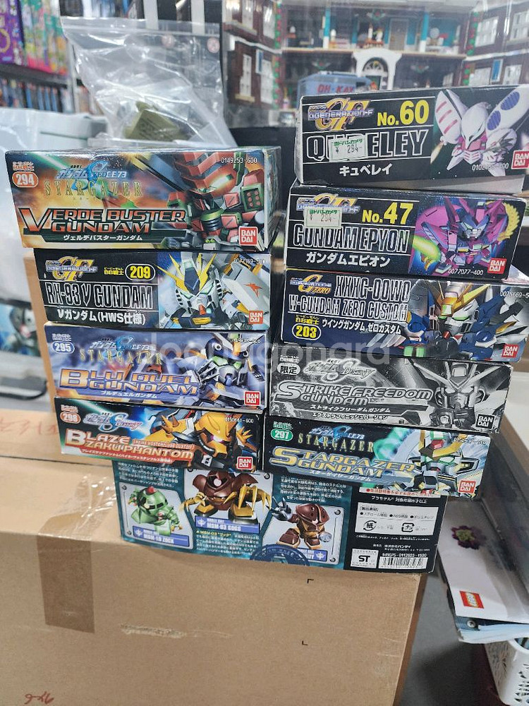 건프라 sd건담 가조립품판매합니다.--0