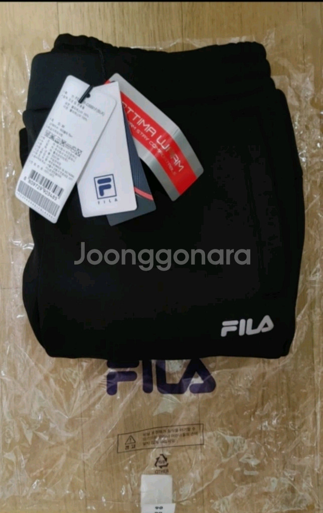 휠라 여성 기모 바지 90 무료배송--0