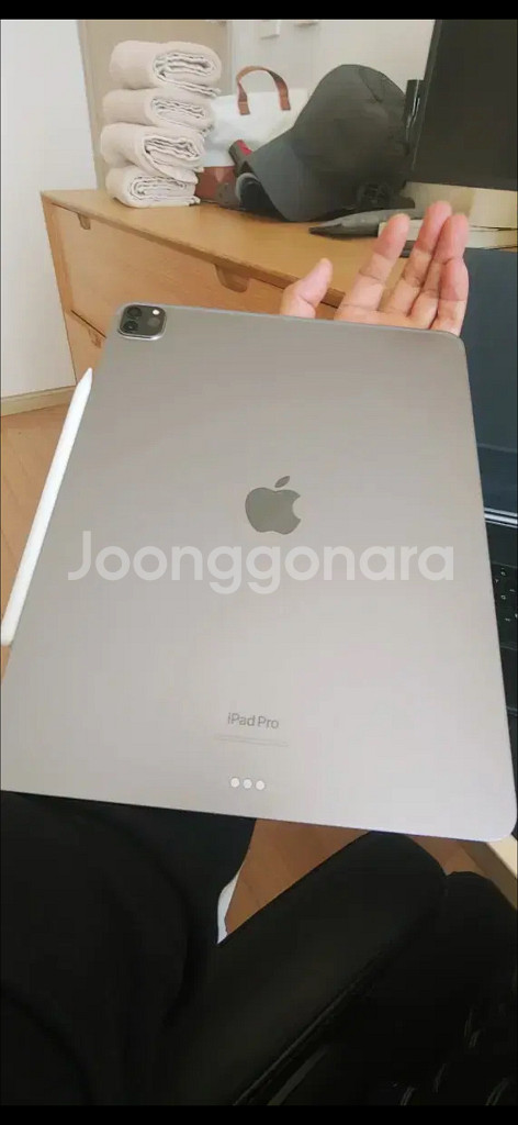 아이패드 프로 12.9인치 M2 128g 스그 풀셋 판--1