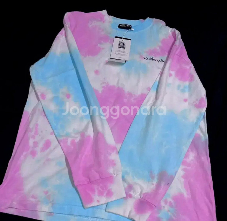 (미착용 새상품) 마크곤잘레스 타이다이 긴팔 티셔츠--0