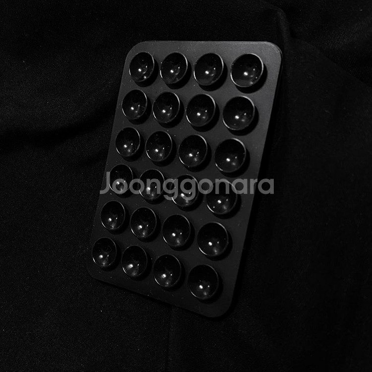 [블랙, 미개봉 새상품] 헤일리비버 흡착패드 핸드폰 흡--1