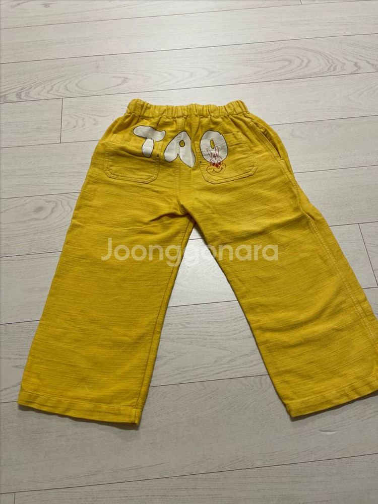 타오 로고 바지--1