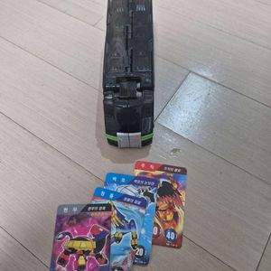 터닝메카드 마스터 4성수 및 전용카드포함