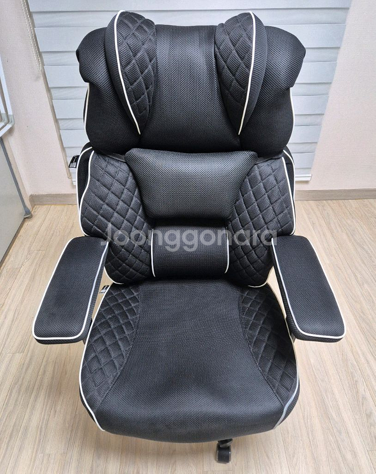 누카 G900메쉬 의자 블랙 팝니다.--1