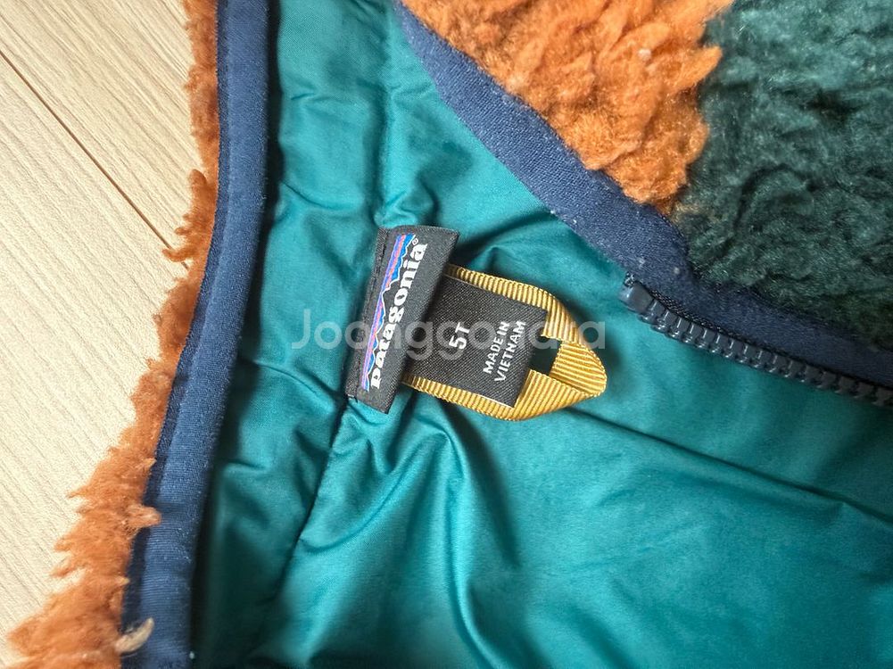 파타고니아 키즈 후리스(방풍) 5T--5