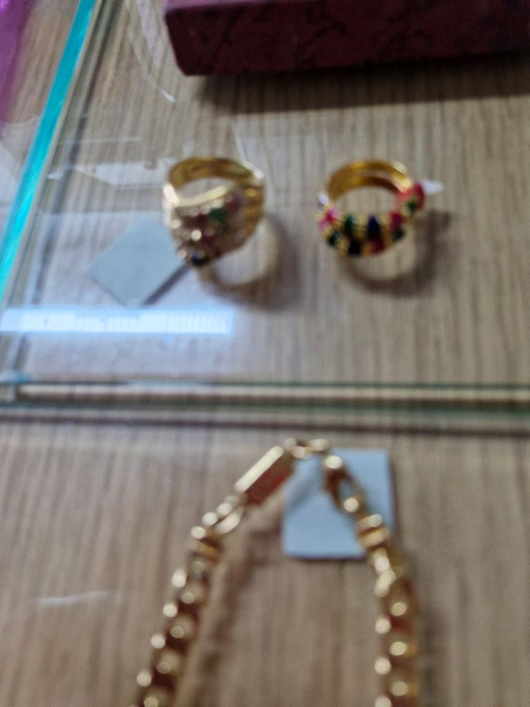 황수정 목걸이 루비비취.칠보금반지등 이미지