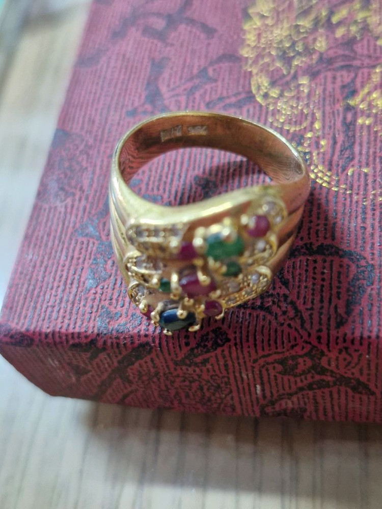 황수정 목걸이 루비비취.칠보금반지등 이미지