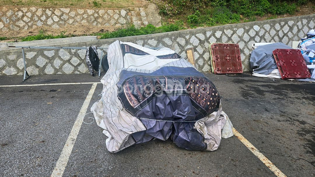 쿠마360 고무보트 알판 하부보강 선외기 도하츠18마력--8