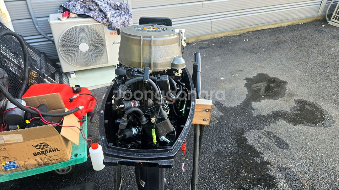 쿠마360 고무보트 알판 하부보강 선외기 도하츠18마력--6