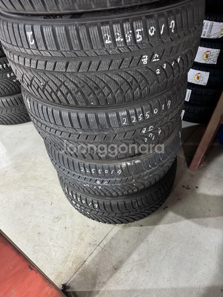 225/50/17금호윈터wp72(90프로)(4짝--0