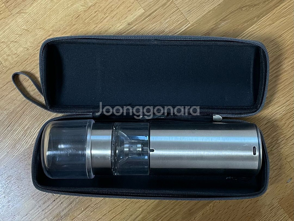 MARI STEIGER 전동 그라인더 + 휴대용 케이스--2