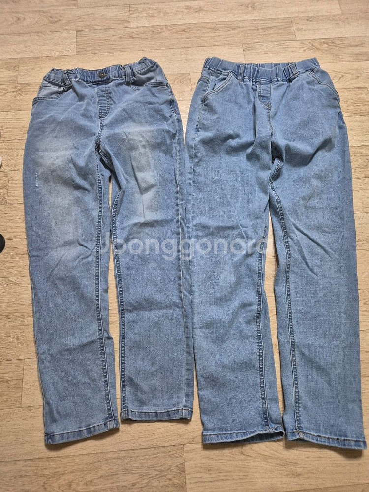 탑텐후리스 95, 여아청바지 160, 티셔츠160--1