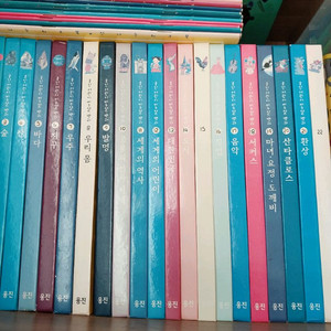 5천원 웅진어린이 비주얼 백과 22권