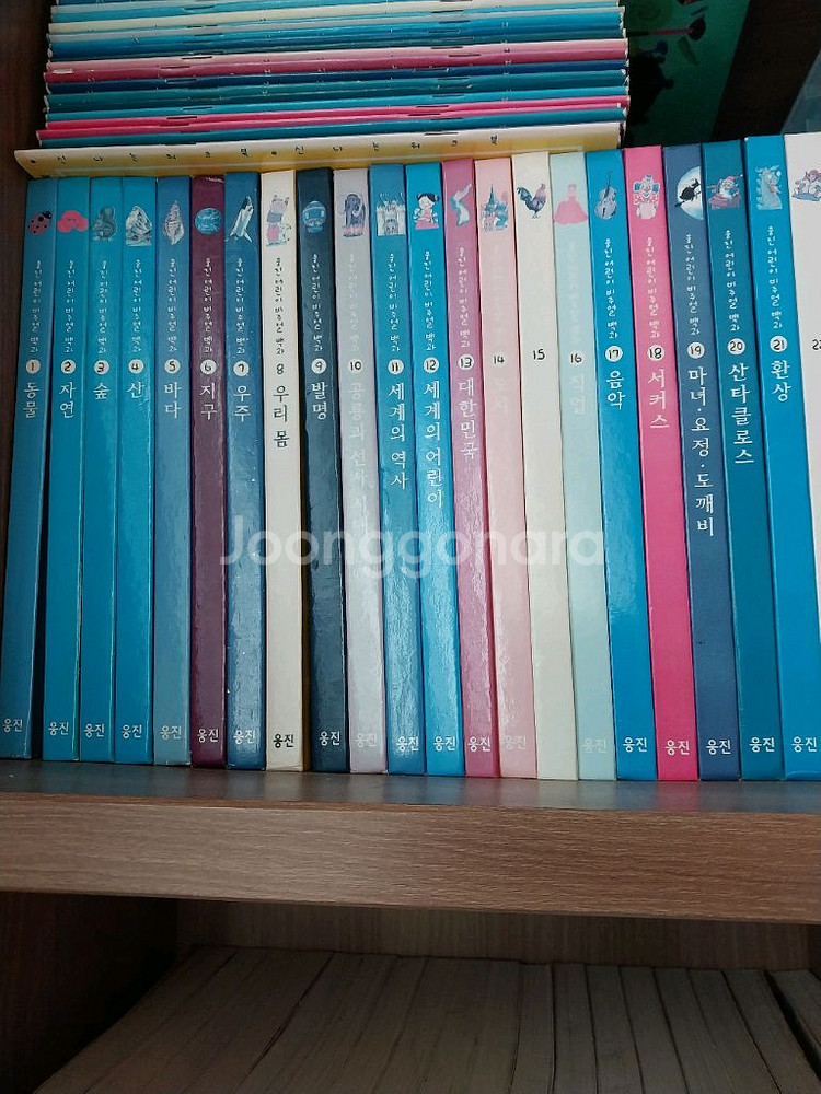 5천원 웅진어린이 비주얼 백과 22권--1