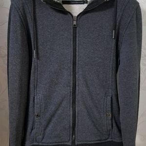 캘빈클라인 진 여성 후드퍼 집업자켓 M 블루종