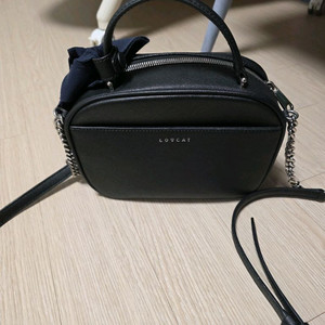 러브캣 크로스백가방 (블랙)