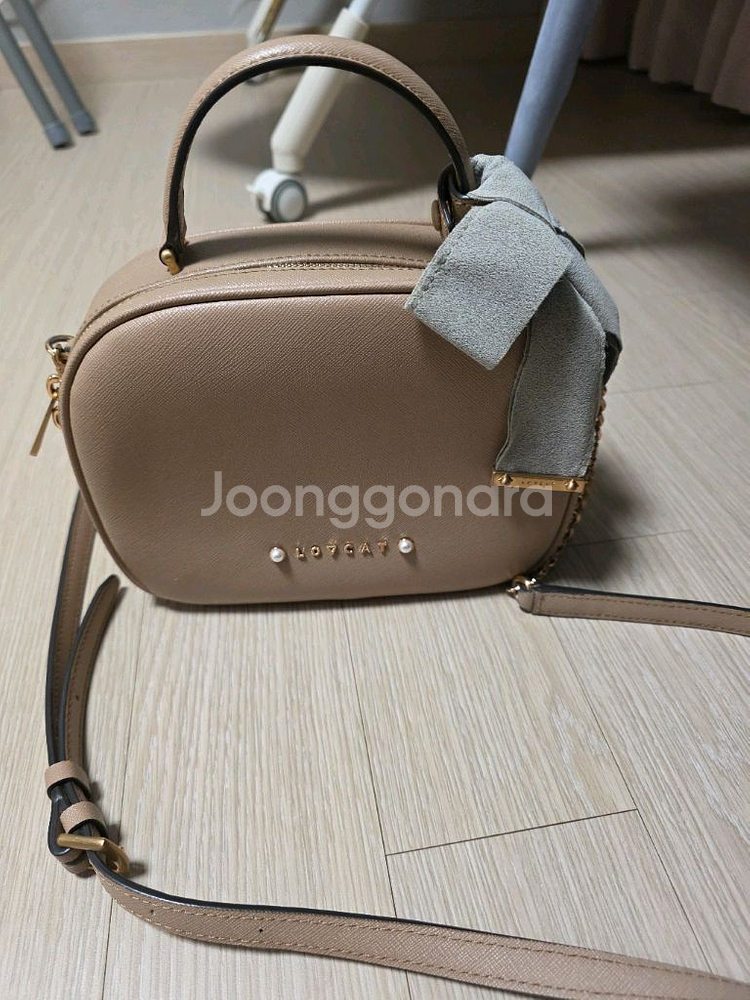 러브캣 크로스백가방 (핑크)--0